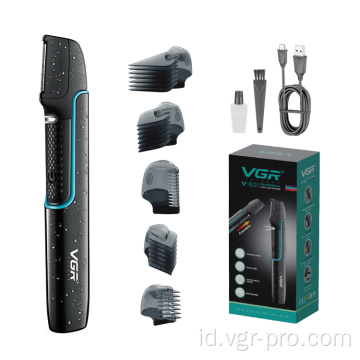 VGR V-602 Pemangkas Rambut Tubuh Profesional Untuk Pria